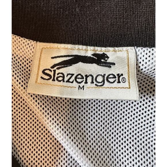 Slazenger Varsity Jacket Size Medium Men’s Black 100th US Open Pebble Beach - Picture 3 of 7